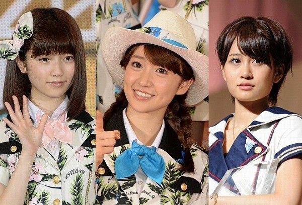 元SMAP対決の裏で元AKB48三つ巴ドラマ対決勃発