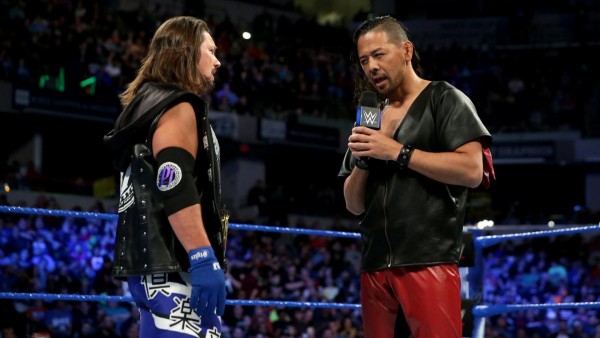 世界最高峰の闘いへ!AJスタイルズと中邑真輔がついに対峙【WWE】