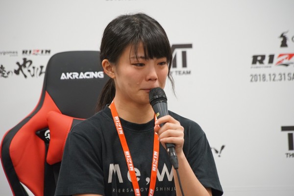 【RIZIN】“最強の地下アイドル“川村虹花、熱望したRIZINのリングに散るも「絶対に戻ってきます」
