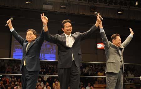 文京区議レスラー・西村修がリング復帰!