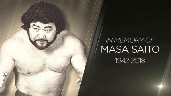 WWEが元タッグ王者、マサ斎藤さんをロウで追悼!新日本は19日に追悼セレモニー開催