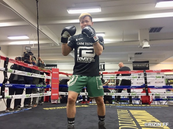 那須川天心 対 メイウェザーは3分3Rのボクシングルールに「速さを活かして思いきってやりたい」
