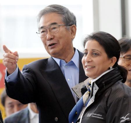 石原知事がIOC評価委にグルメ都市TOKYOを猛烈アピール