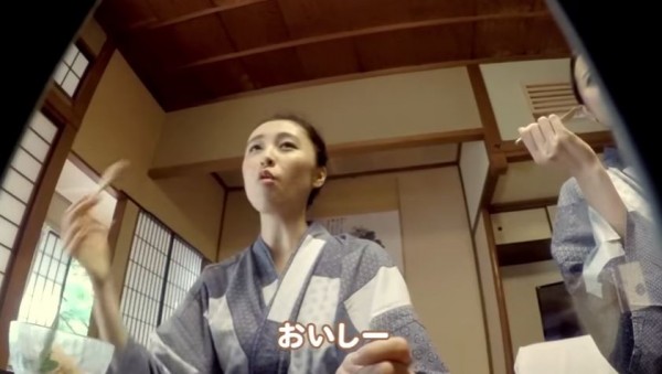湯上がり美女も大興奮! 衝撃の温泉ドッキリ動画公開