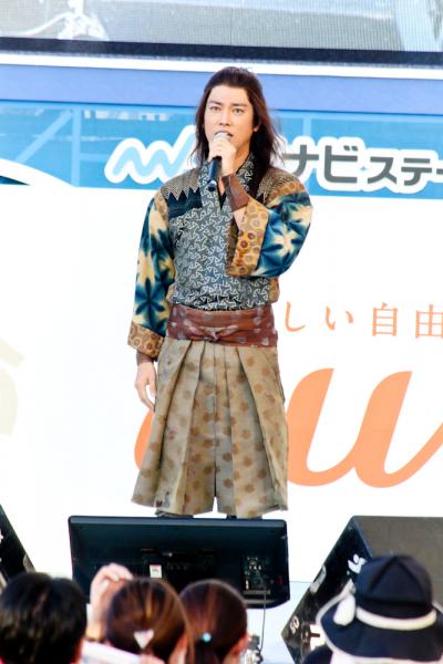 「今日くらい金太郎の格好を…」桐谷健太、炎天下も“浦ちゃん”コスでお台場わかす