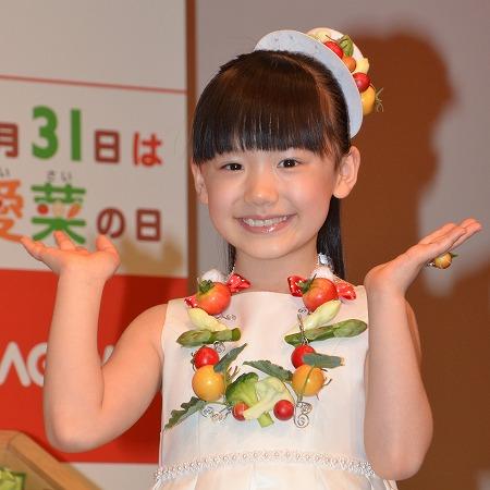 芦田愛菜ちゃんが「野菜をたくさん食べましょうね」と「愛菜の日」に大よろこび!