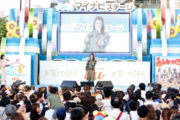 「今日くらい金太郎の格好を…」桐谷健太、炎天下も“浦ちゃん”コスでお台場わかす