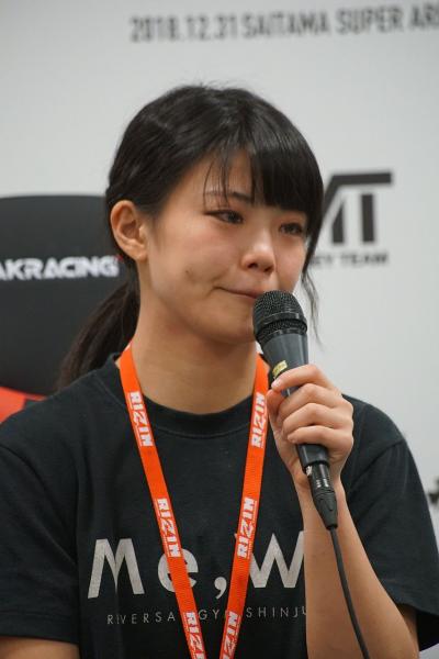 【RIZIN】“最強の地下アイドル“川村虹花、熱望したRIZINのリングに散るも「絶対に戻ってきます」