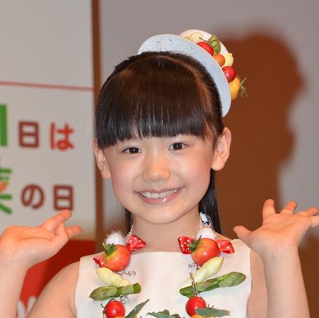 芦田愛菜ちゃんが「野菜をたくさん食べましょうね」と「愛菜の日」に大よろこび!