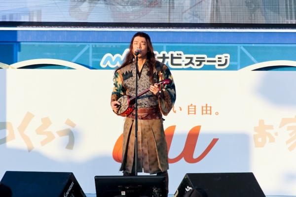 「今日くらい金太郎の格好を…」桐谷健太、炎天下も“浦ちゃん”コスでお台場わかす