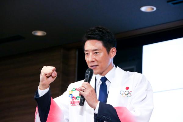 「今日の暑さは僕にも原因が…」松岡修造、東京五輪応援団長に就任で雄叫び