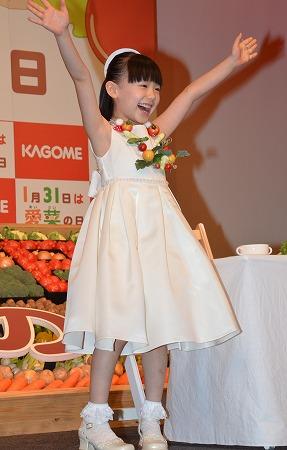 芦田愛菜ちゃんが「野菜をたくさん食べましょうね」と「愛菜の日」に大よろこび!